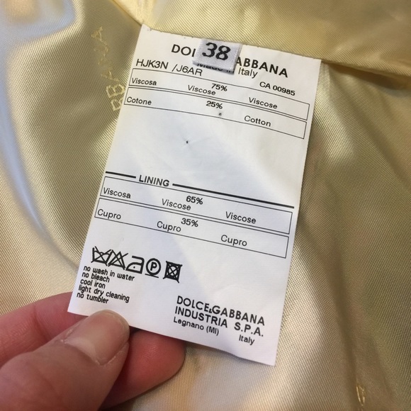 Dolce and Gabbana Blazer floral embroidery top - Picture 7 of 7